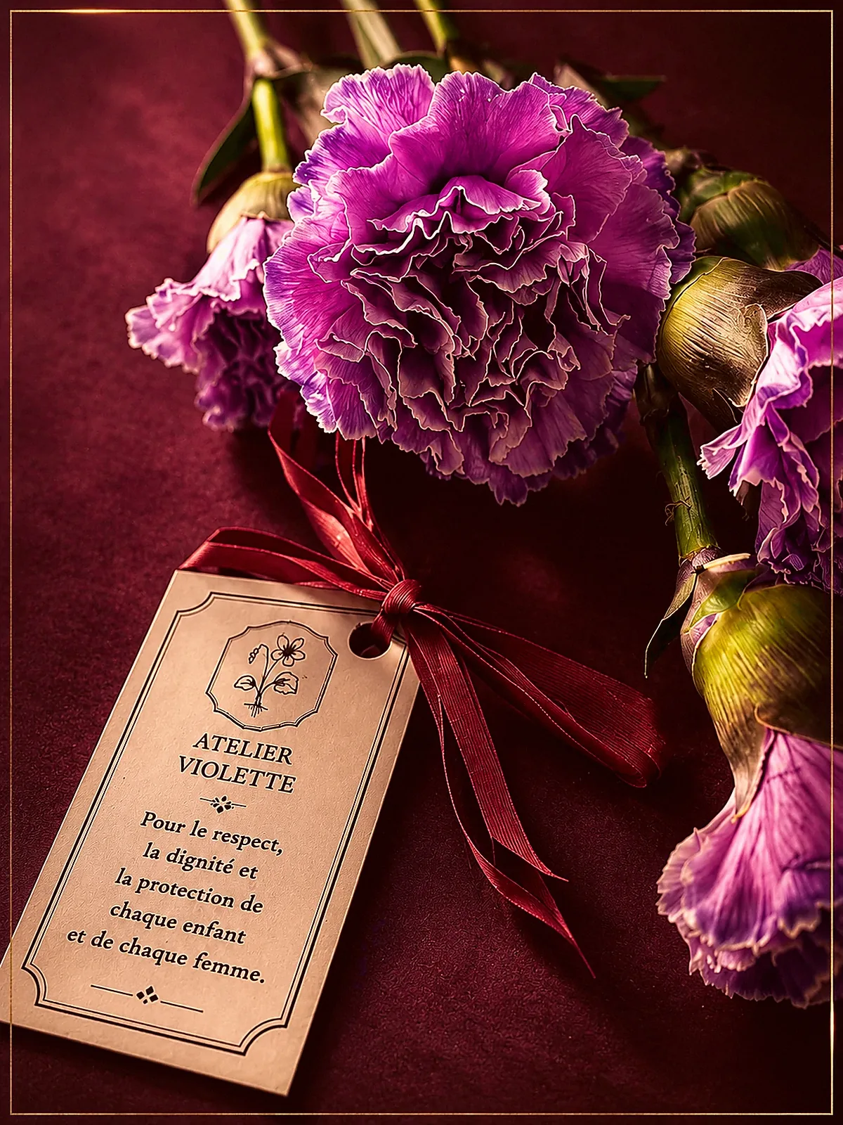 Bouquet Tendres Pensées, un mot doux en fleurs